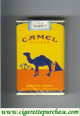 Camel Genuine Classic Filters cigarettes soft box